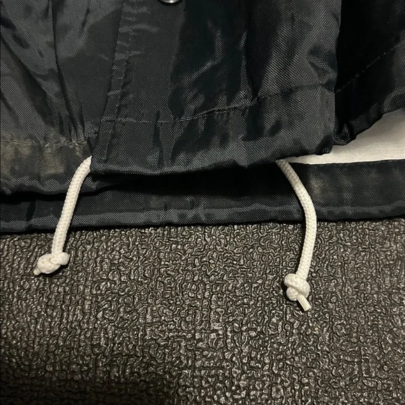 Forensics Vintage Navy Blue Windbreaker Jacket size XL - Picture 8 of 11